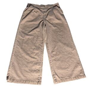 American Eagle Women's Size 14 Stretch Tan Khaki Pants